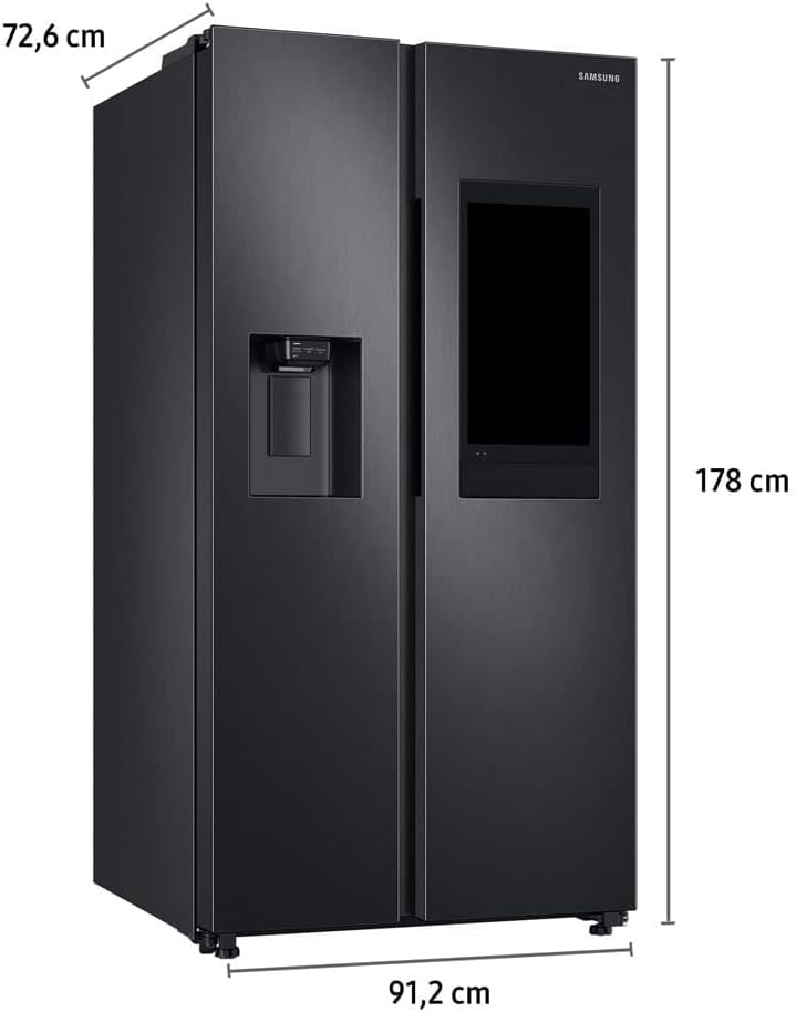 Geladeira Samsung Side By Side Black Premium 585 Litros - Imagem 3