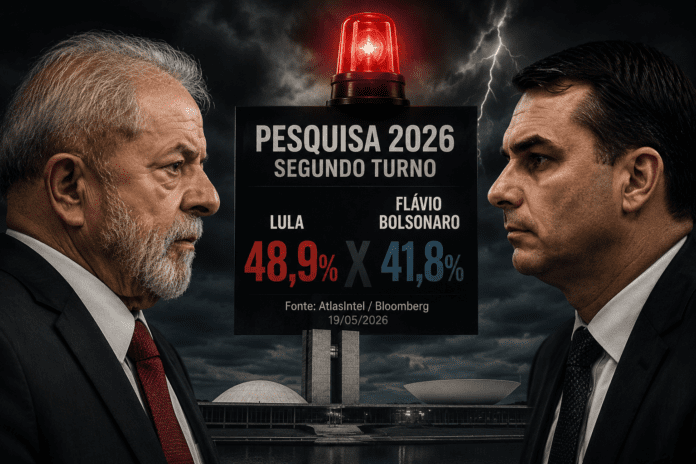 Pesquisa reacende tensão eleitoral para 2026