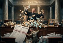Judiciário: R$ 132 mil em privilégios.