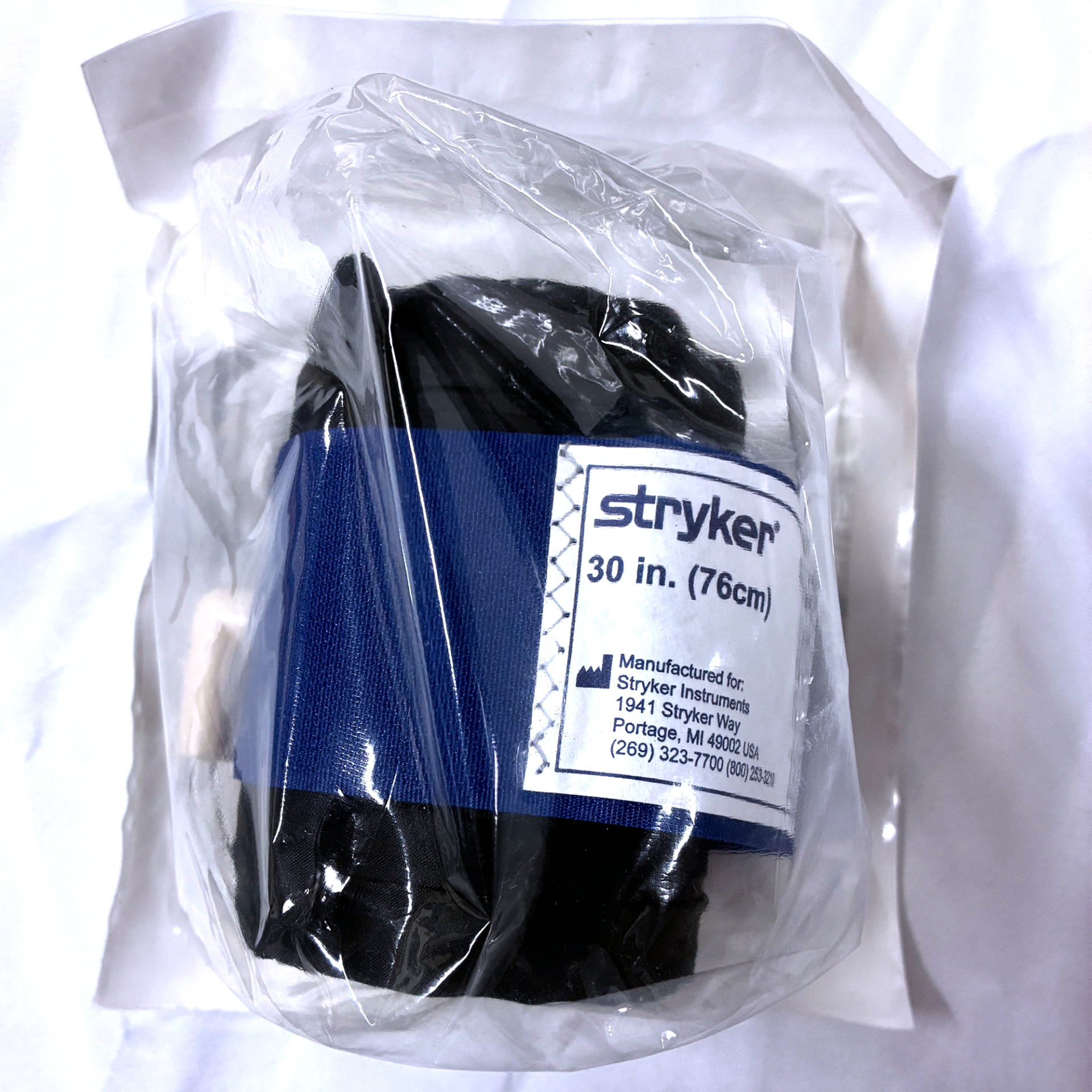 Manguito Stryker COLOR CUFF Azul 30 Pol 76cm Duas Vias - Imagem 4