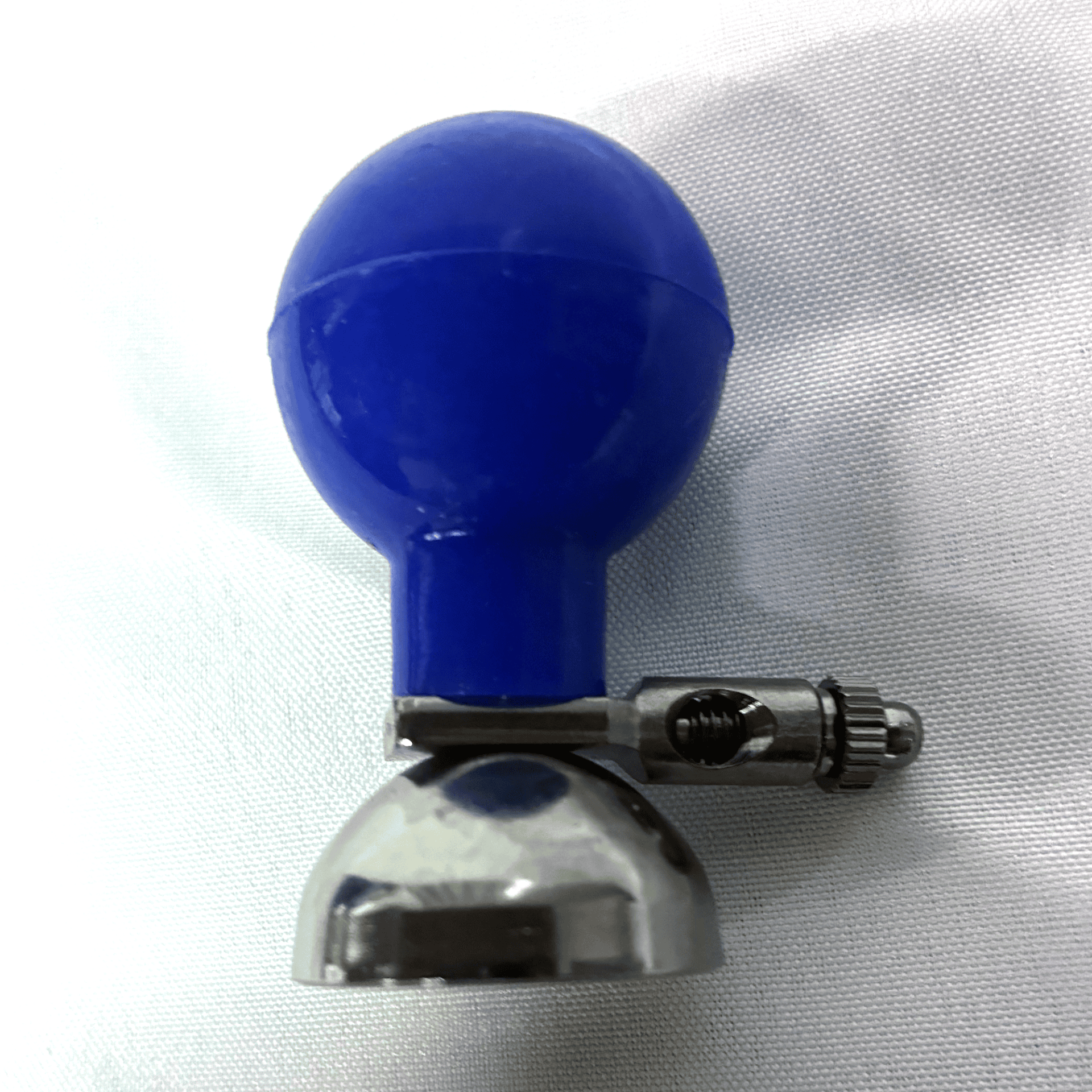 Kit 6 Eletrodos Precordiais ECG Pera Silicone Azul Adulto - Imagem 3